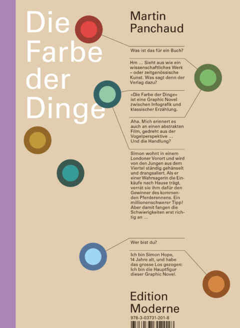 Martin Panchaud: «Die Farbe der Dinge» (ISBN: 978-3-03731-201-8)