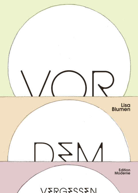 Lisa Blumen: «Vor dem Vergessen» (ISBN: 978-3-03731-258-2)
